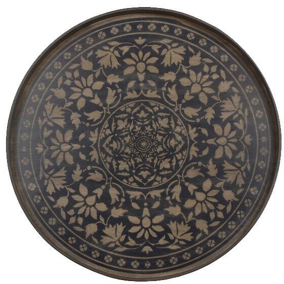 Ethnicraft Круглый деревянный поднос Classic 20436 - Вид №1