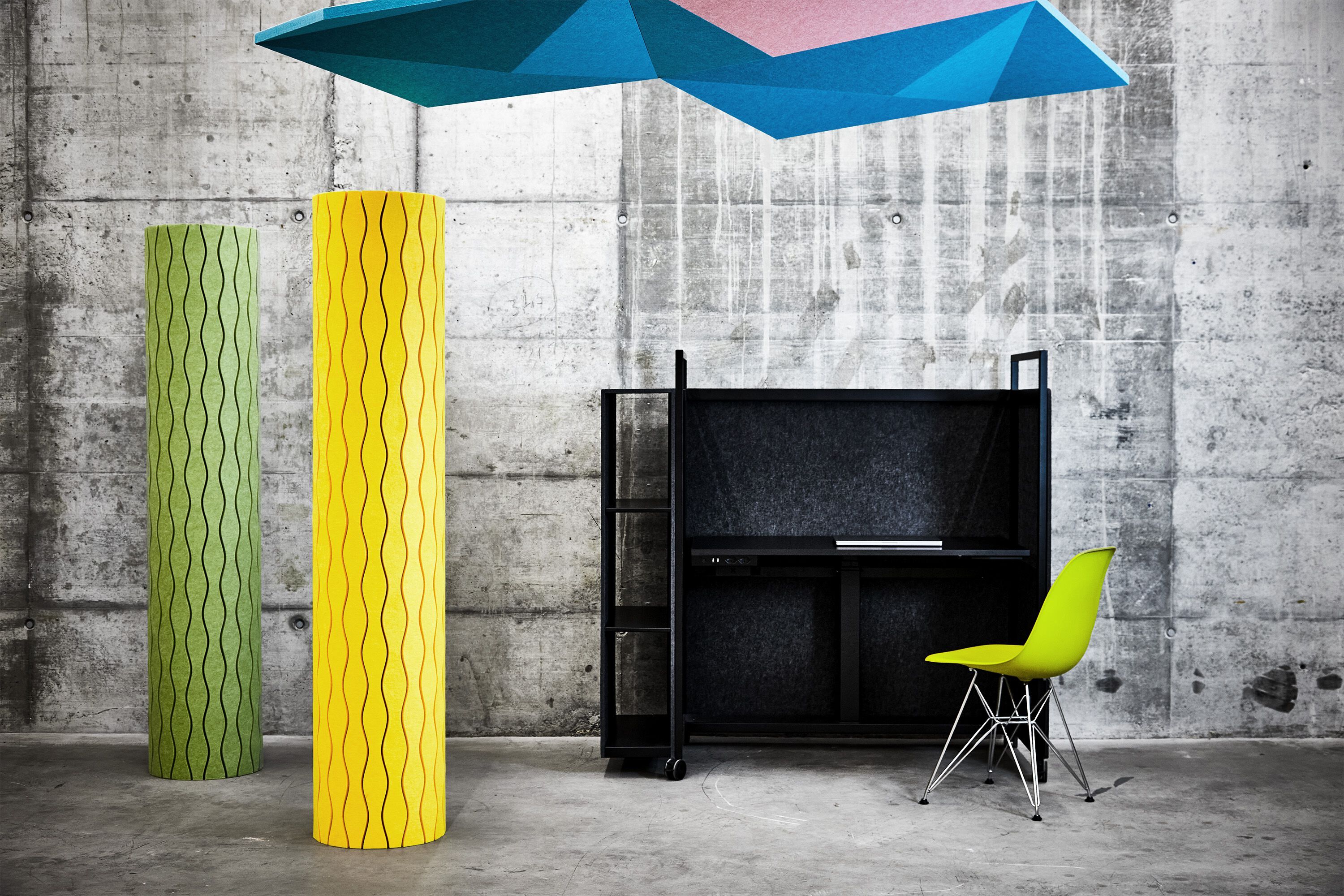 Акустическая подвесная панель из ПЭТ ECHOJAZZ ECHOORBIT® ARCH-00044986 - Вид №9