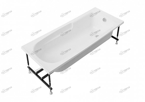 Ванна акриловая AQUANET EXTRA 170х 70 с каркасом без экрана (205482) EXTRA 121513