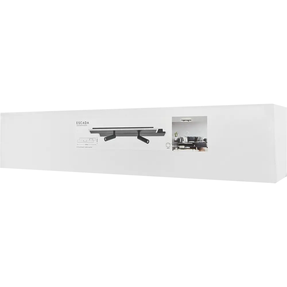 Светильник потолочный 20047SMA/02 цвет черный Escada STLM-2047417 - Вид №7