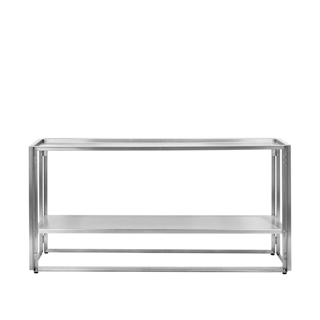 Прямоугольная консоль из нержавеющей стали Kristina Dam Studio FOLDABLE CONSOLE ARCH-00041533 - Вид №1