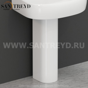 457001 Пьедестал 68 см цвет Белая глазурь Kerasan K09 Италия