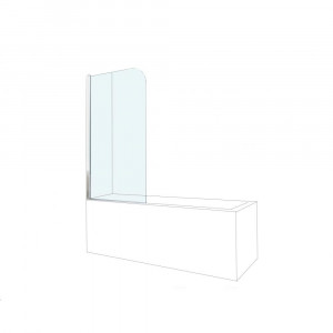 065001 Душевая шторка RIVER 800  Berges CITY