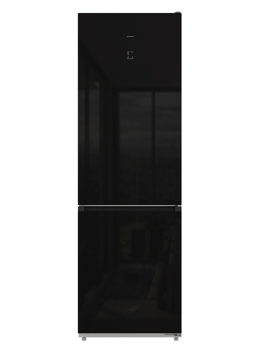 9172546 Холодильник с морозильником   LEX LKB185BLGIDMax черный STDN-0106991