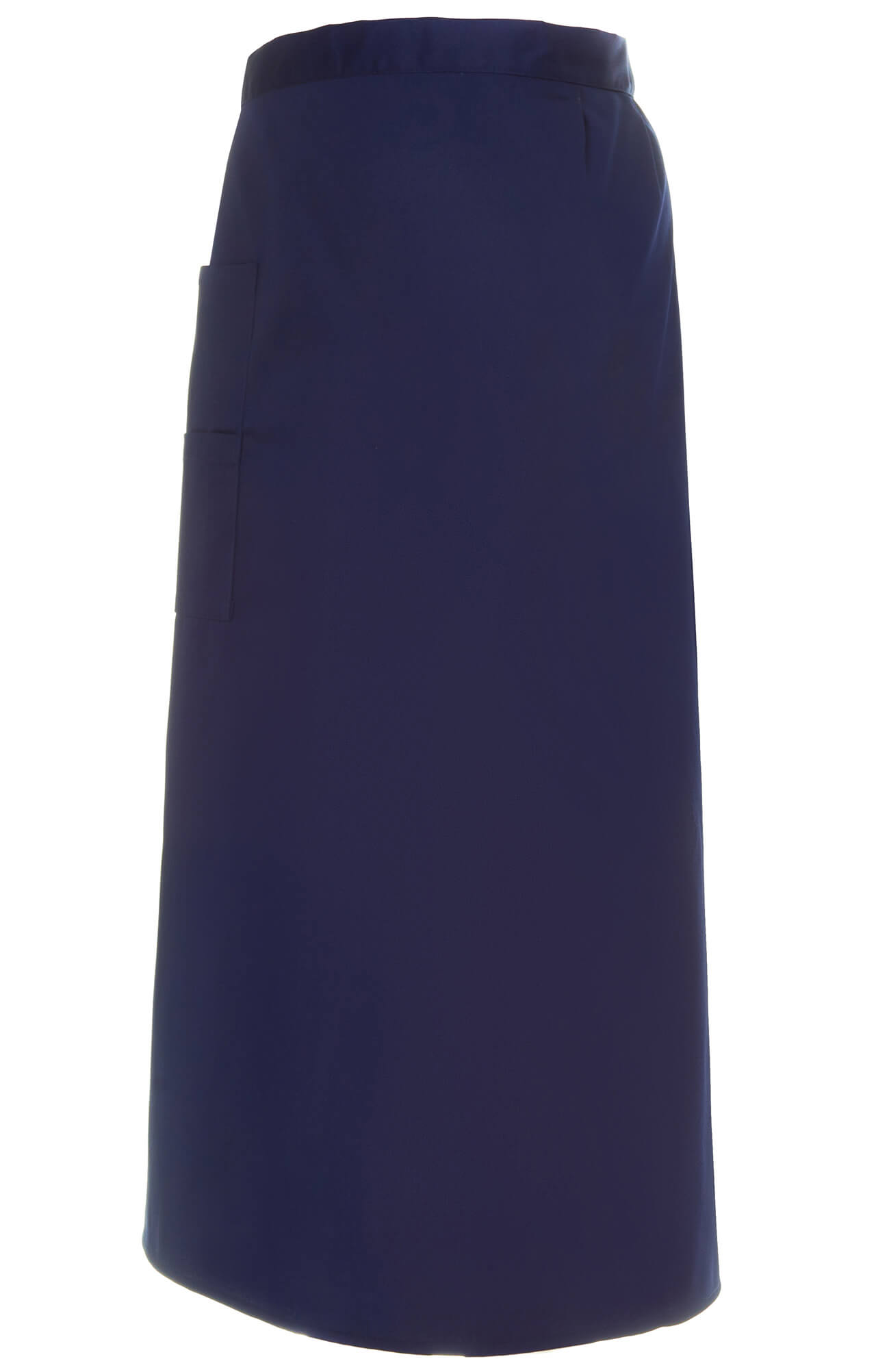 58753 Фартук "ГУРМАН" удлиненный цвет темно-синий  Одежда для официантов  размер Спецодежда  - Вид №1