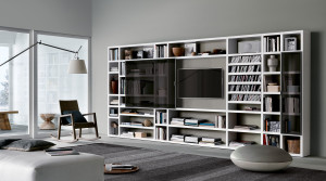 Секционная оборудованная стена