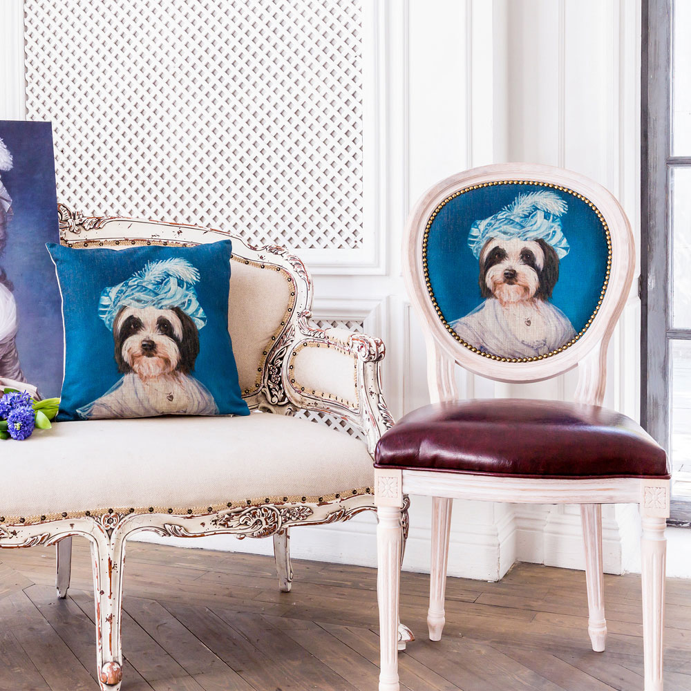 2719025 Арт-подушка «Музейный экспонат», версия 36 «Жанна-Луиза Кампан» Object Desire  - Вид №3