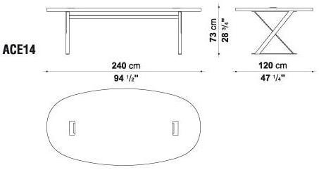 B&B Italia Project Прямоугольный письменный стол из дерева Ac executive sun-id-1384199 - Вид №29