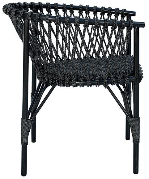 cbdesign Садовый стул из синтетического волокна с подлокотниками Karon N071n1 - Вид №2