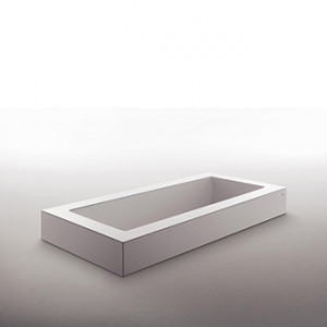 1GRAAIBI0CR0P Большая полуутопленная ванна  Kos by Zucchetti Grande