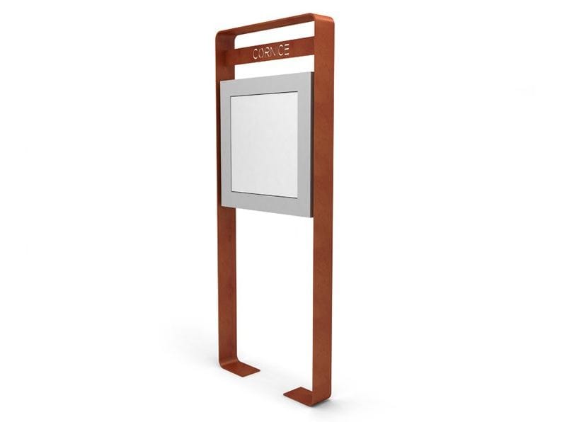 Стальная самонесущая доска объявлений для общественных мест LAB23 рамка ARCH-00048876