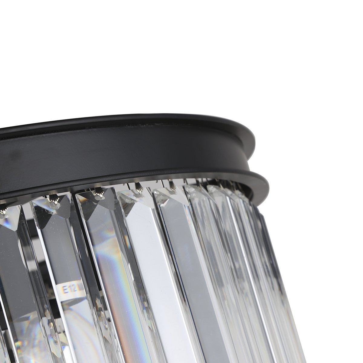 Подвесной светильник Odeon 6 black/clear от Delight Collection KR0387P-6/clear DELIGHT COLLECTION ДИЗАЙНЕРСКИЕ 243735 Прозрачный;черный  - Вид №5