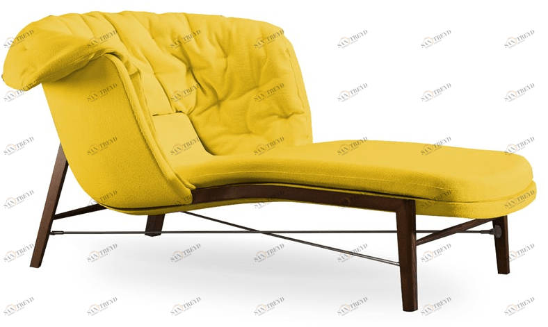 ROSSIN Кресло из ткани Cleo wood sun-id-1364020