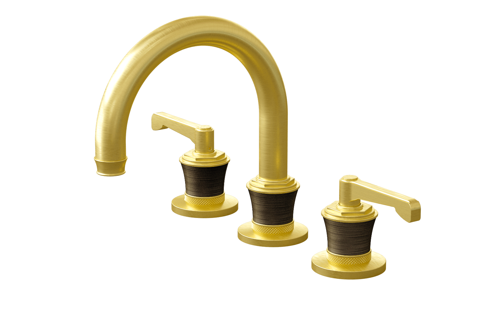 E-11612-R3VBB-LM60B-BB Смеситель для умывальника на 3 отвертия GRAFF Vignola