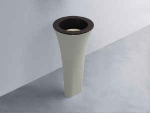 AMLA45-LV+AMPILT-LN+AMCOLT-PM Раковина Amedeo Tondo отдельностоящая cielo Enjoy + Amedeo