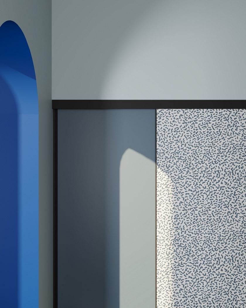 De Rosso Гардеробная со сверхлегкими раздвижными дверцами на заказ Aliante system sun-id-1402329 - Вид №26