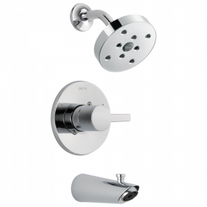 T14461-SS Monitor® 14 Series H2Okinetic® для ванны и душа Delta Faucet Compel Нержавеющая сталь