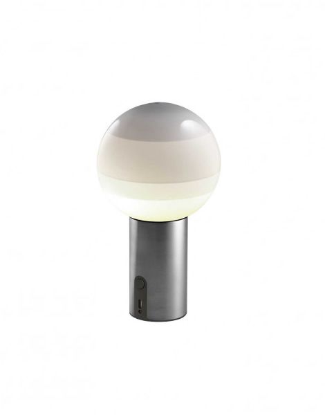 085725 Настольный светильник Portable бело-графитовый Marset Dipping Light  - Вид №5