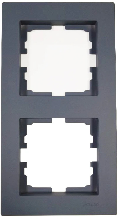 VESNA Рамка 2-я вертикальная графит