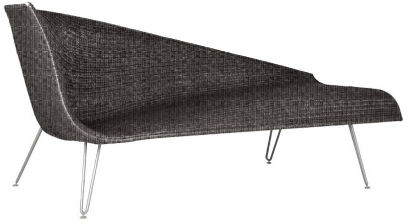 JANUS et Cie Кушетка из ротанга Fibonacci sun-id-1417477 - Вид №2