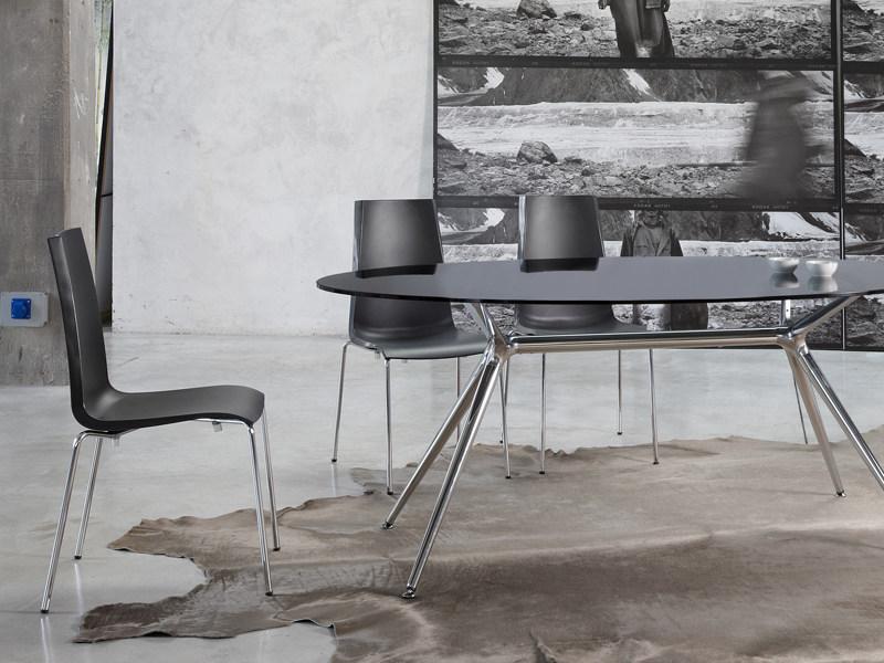 SCAB DESIGN Эргономичное штабелируемое кресло из полипропилена Mannequin sun-id-1499529 - Вид №1