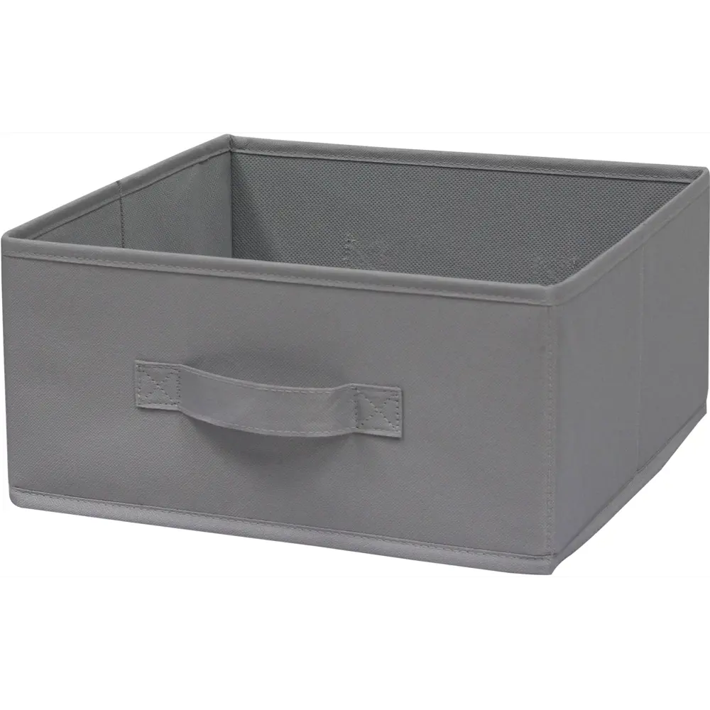 Короб Spaceo KUB Granit 15x31x31 см 14.4 л полиэстер цвет графитовый 81990625 STLM-2025782 - Вид №1