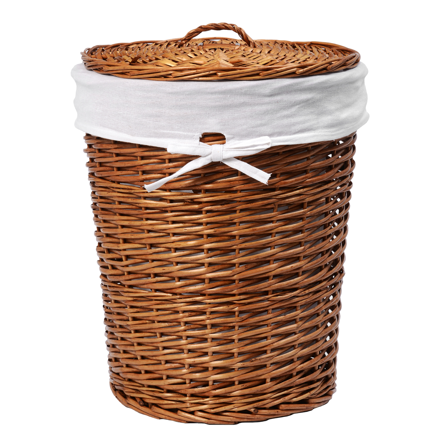 WB-350-L Leine Плетеная корзина для белья с крышкой WasserKRAFT  - Вид №6