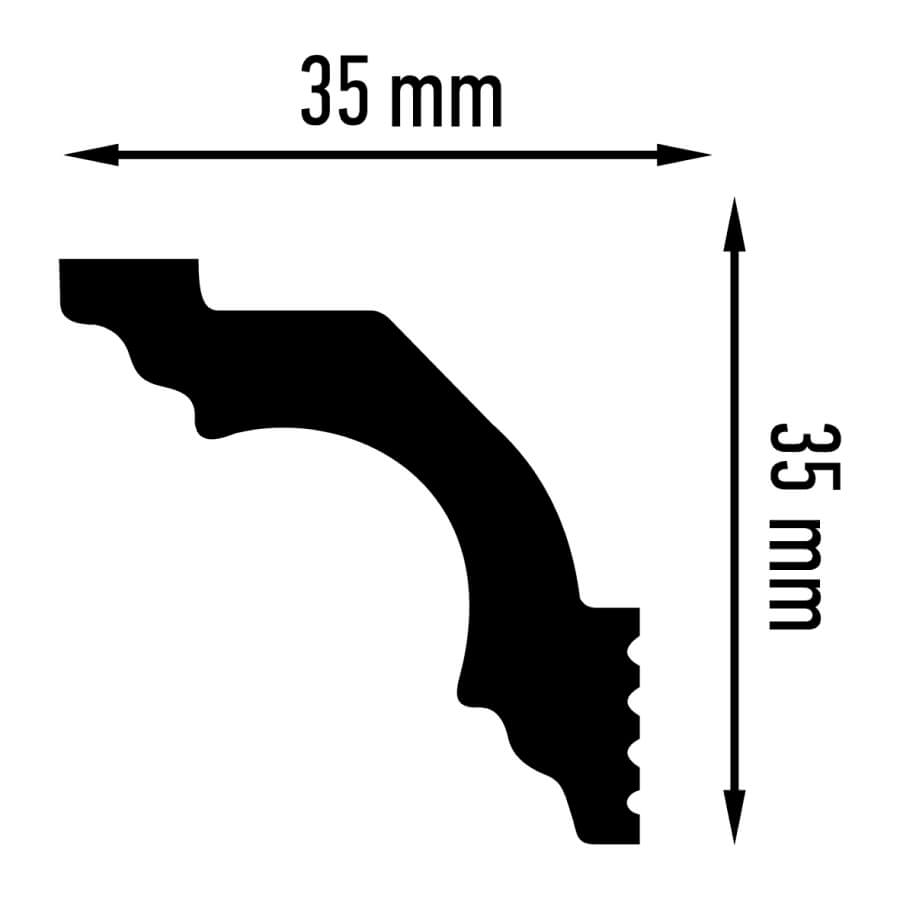 Уголок внутренний I 35/35 SC(25*4) STSR-2090 ПЛИНТЭКС  - Вид №1