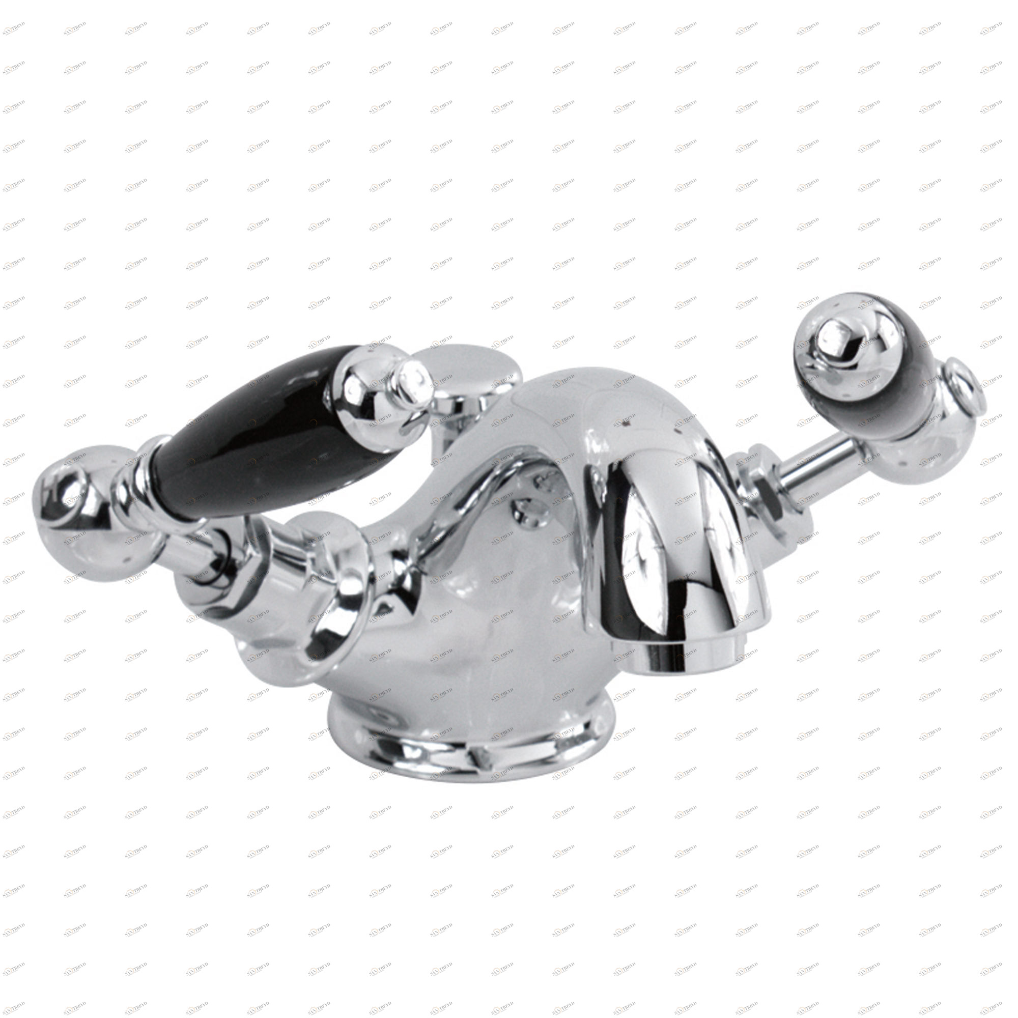 Traditional bathrooms BRIGHTON Waschtisch 1-Loch Mischbatterie Tb410p.514bl.ag 