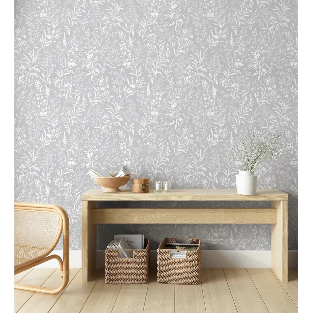 Обои флизелиновые Asc Wallpaper Hygge серые 1.06 м 207621 STLM-2136264 - Вид №5