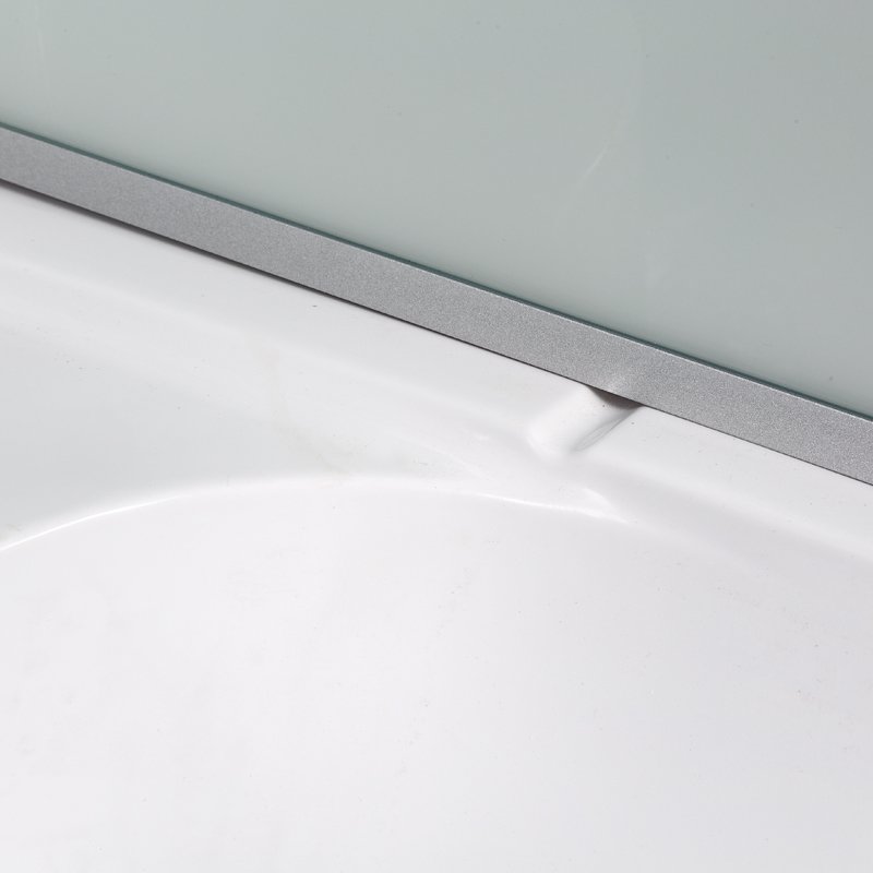 B90S+ эл. BLACK Душевая кабина DETO Серия В L 920 L с гидромассажем - Вид №9