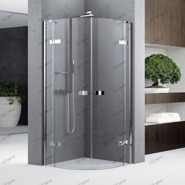 Novellini. Душевой уголок 90x90 см R с профилем GALA 1 GALA1R901K