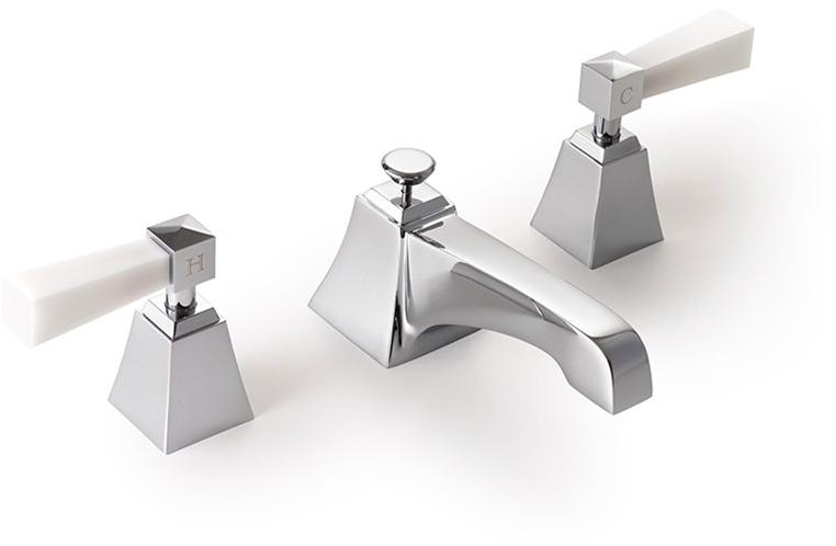 Devon&Devon Смеситель для раковины на 3 отверстия из латуни Vip time sun-id-1397311 - Вид №2