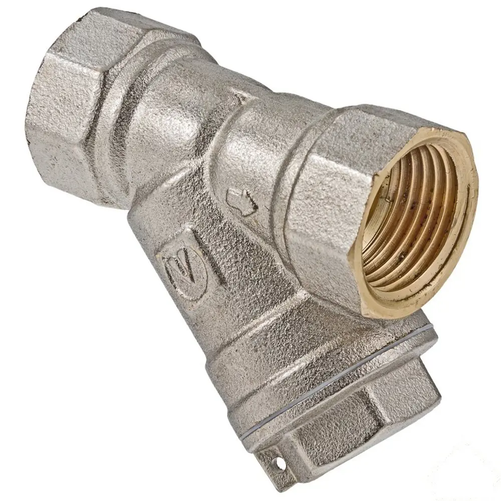 Фильтр косой Valtec 1/2" для воды ВР 400-500 мкм латунь 10492424 STLM-2055455 