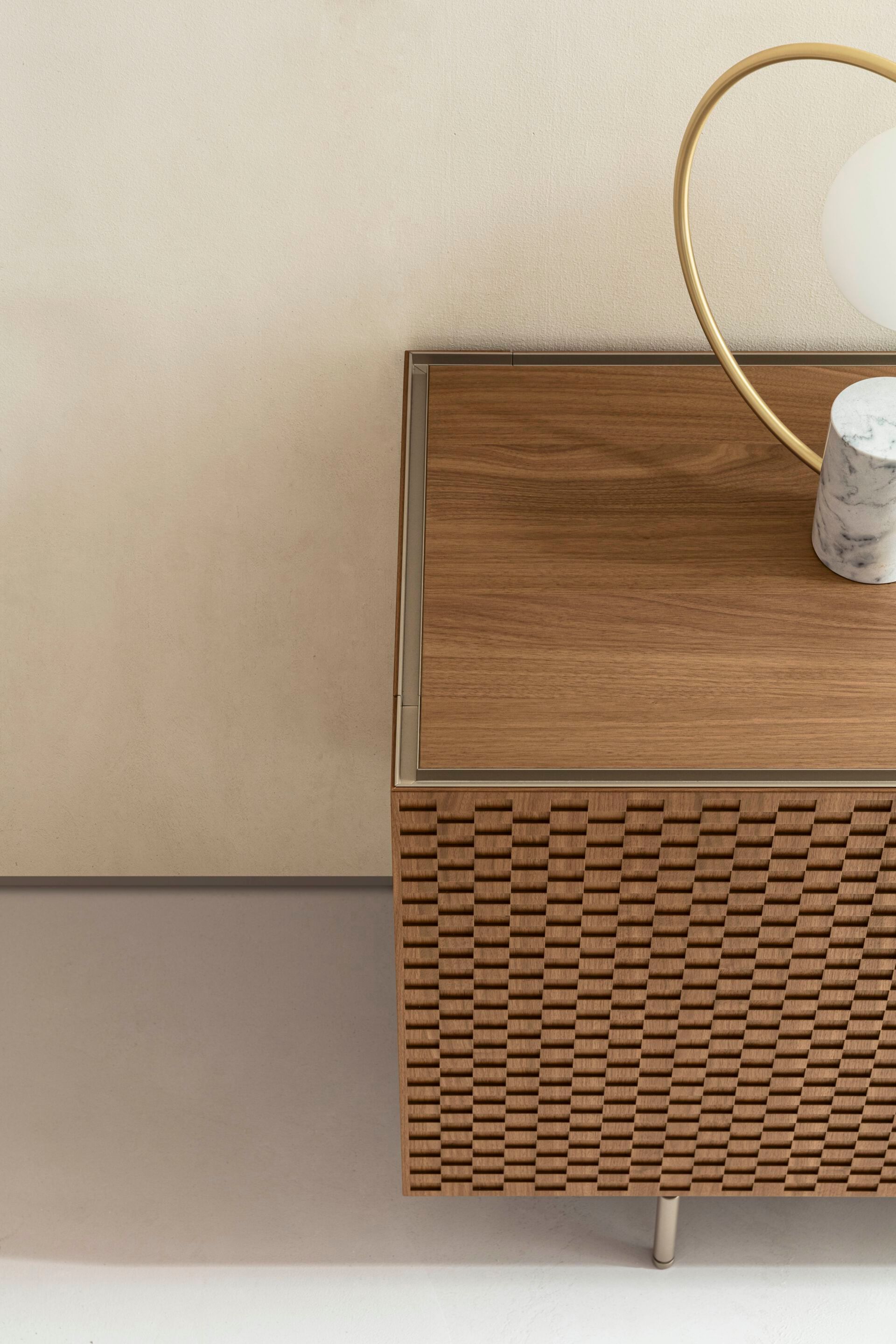 Деревянный шкаф с распашными дверями Alf DaFrè DAMA ARCH-00057784 - Вид №4