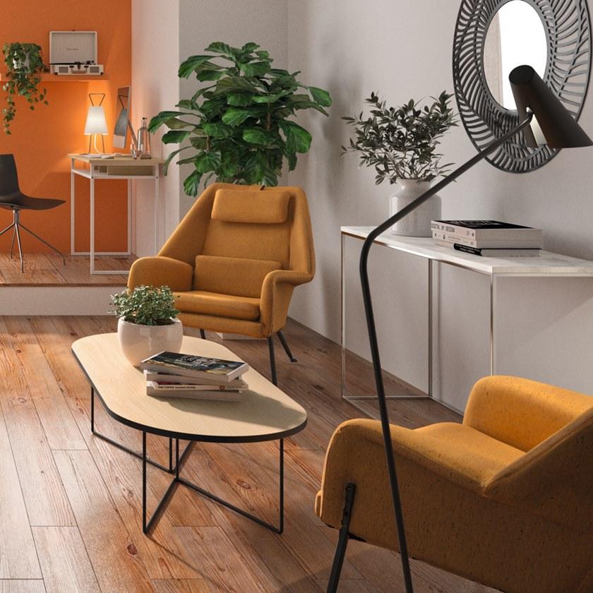 TemaHome Прямоугольная консоль из мрамора Gleam 9500.6289 - Вид №13