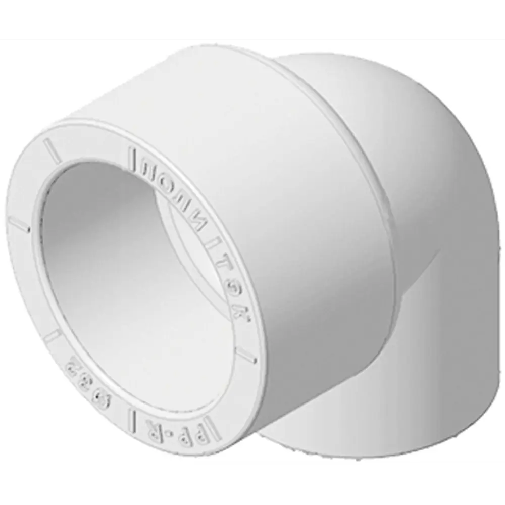 Отвод переходной 90° Политэк 25×20 мм для систем водоснабжения 89422860 STLM-1578882