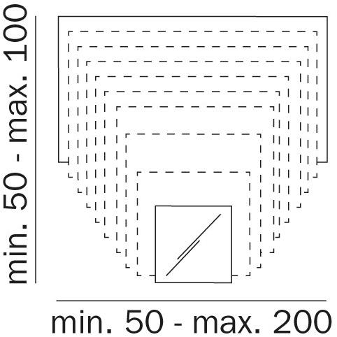 INDA® Прямоугольное настенное зеркало в современном стиле для ванной sun-id-1472864 - Вид №2