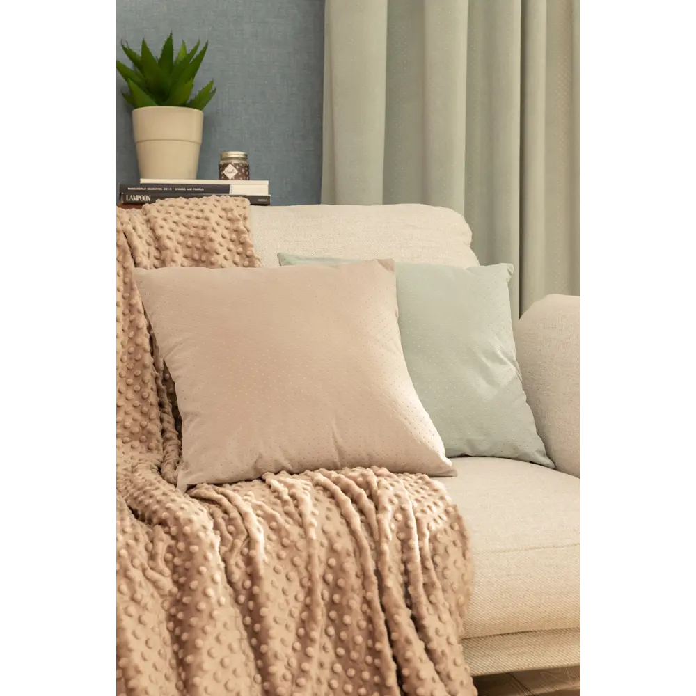 Подушка Merida 45x45 см цвет серо-бежевый 85229694 STLM-2193208 SEASONS  - Вид №3