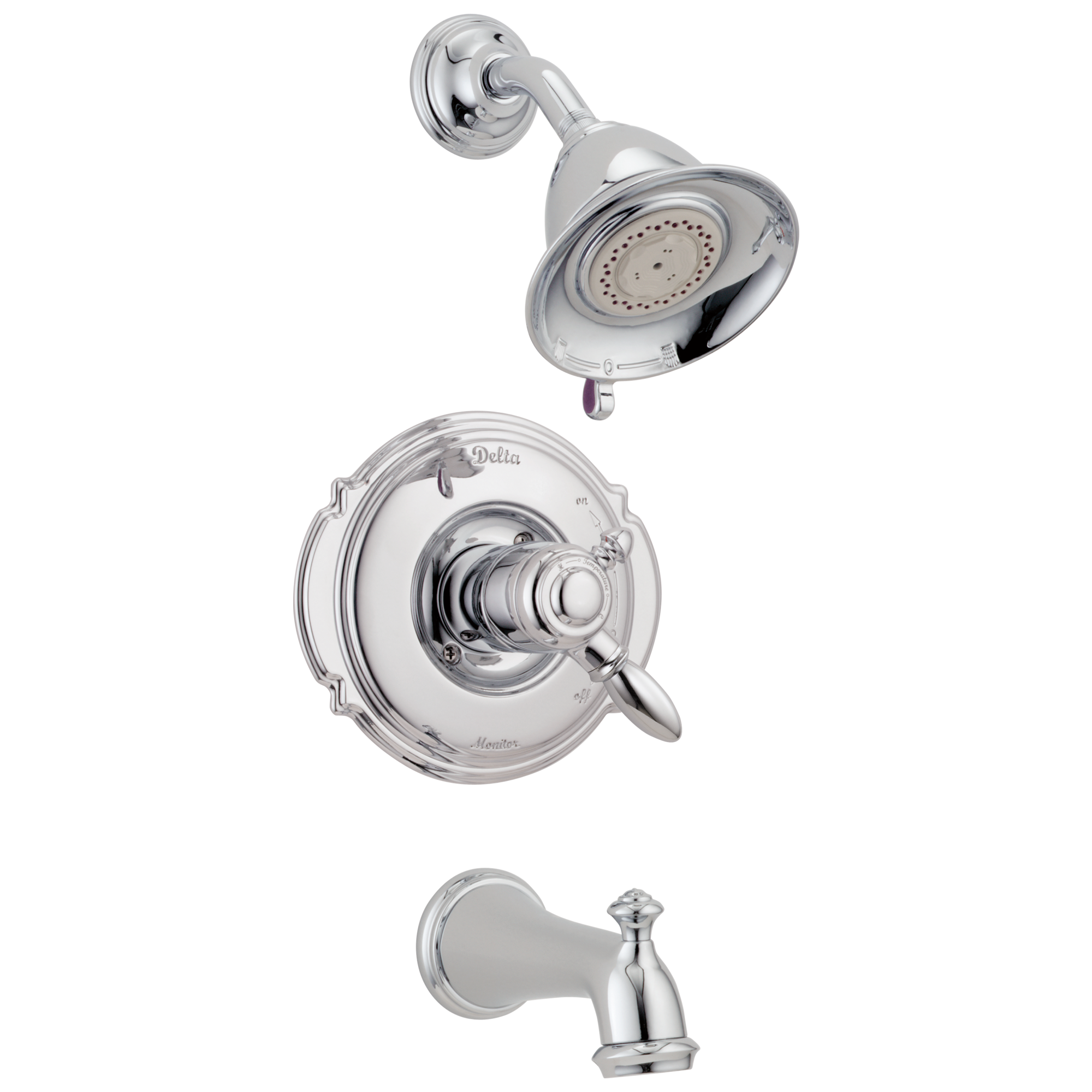 Ванна и облицовка для душа Monitor 17 Series Delta Faucet VICTORIAN T17455-NN