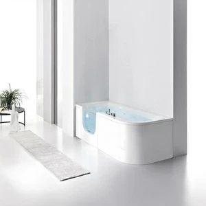 Ванна угловая FOR ALL 180 см с гидро и аэромассажем 2FLA1S6W