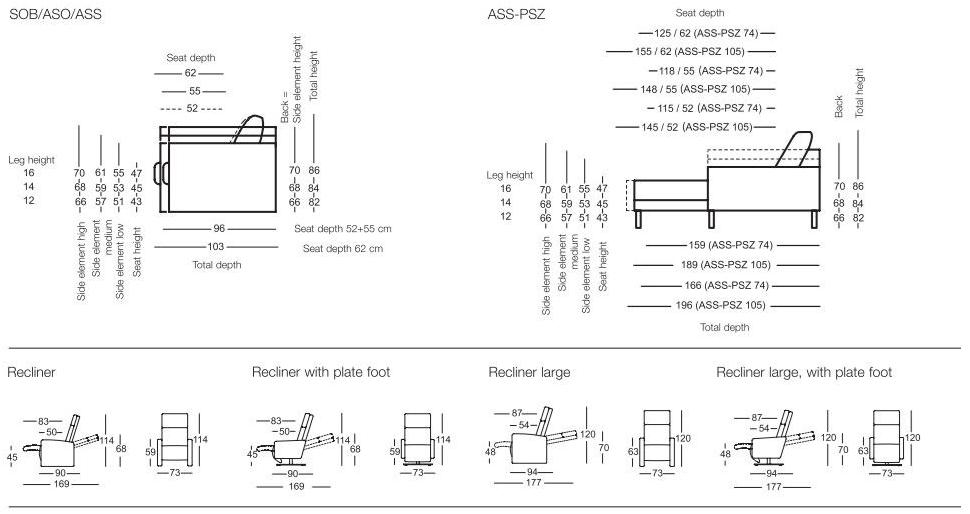 Rolf Benz Кожаный диван Rolf benz 011 ego sun-id-1405141 - Вид №16