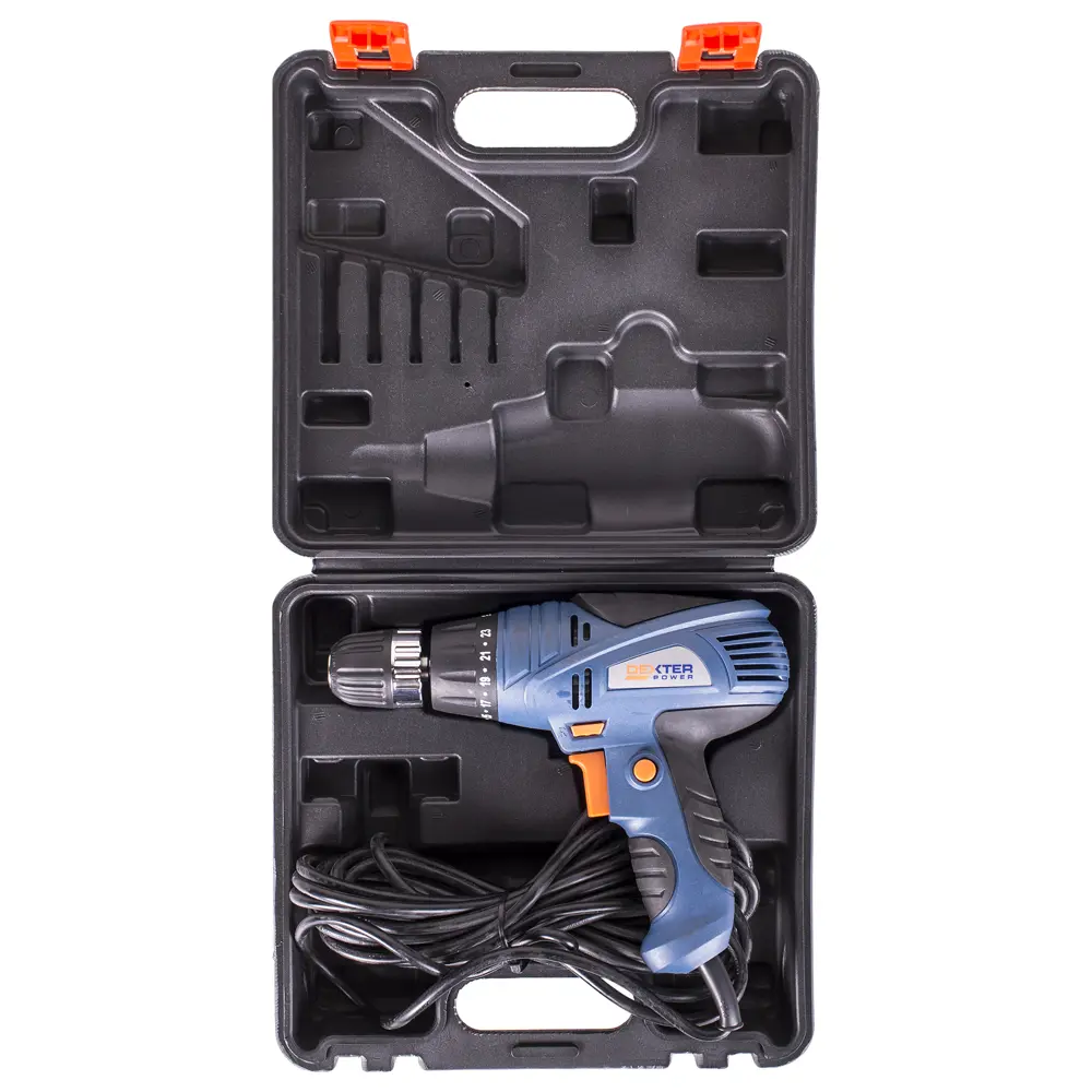 Дрель сетевая Dexter Power J1Z-HW06-10, 300 Вт STLM-2032203 - Вид №3