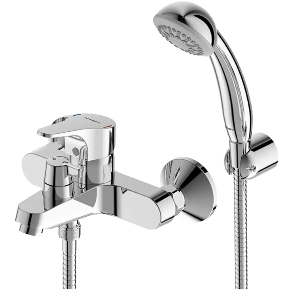 Смеситель для ванны Vidima Next однорычажный цвет хром STLM-2014796