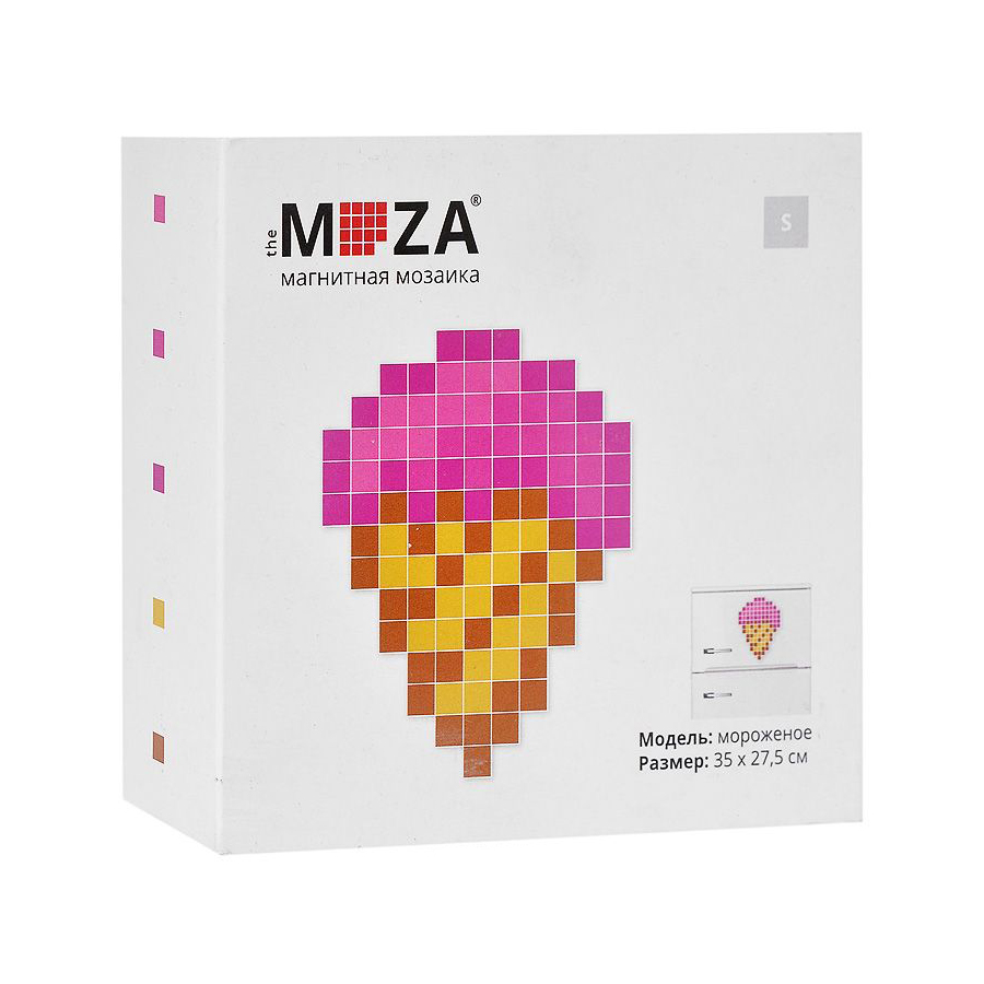 Mel19-14 Мозаика магнитная moza "мороженое", 99 элементов Melompo 