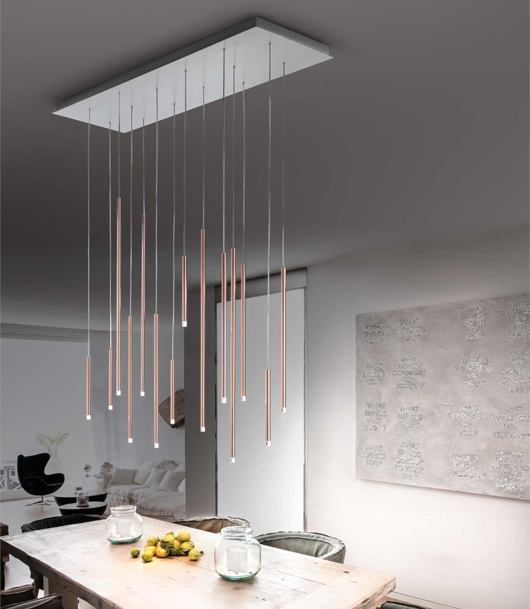 Studio Italia Design A-Tube nano small rose gold 158019 светильник подвесной 118439 - Вид №2