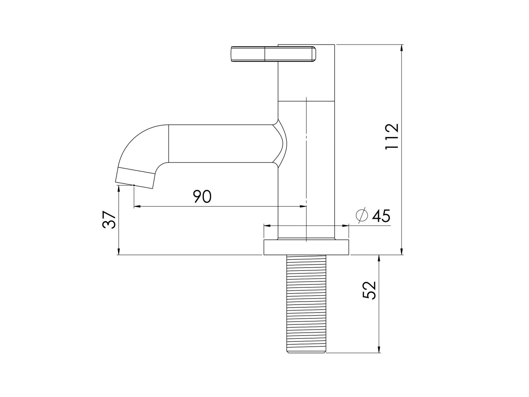Смеситель для раковины с одним отверстием rvb POLO CLUB ARCH-00130658 - Вид №2
