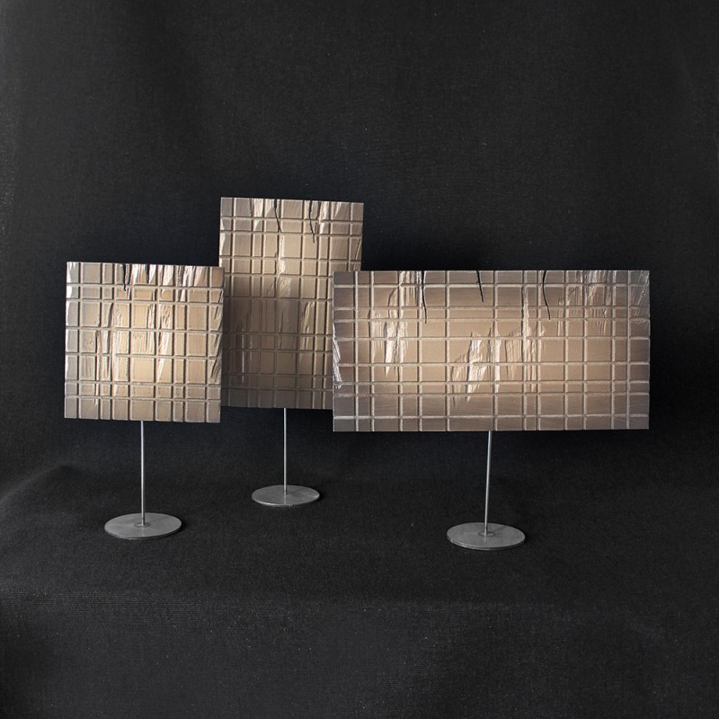 D100/1X30 Вертикальная деревянная скульптура Adriani e Rossi белый 