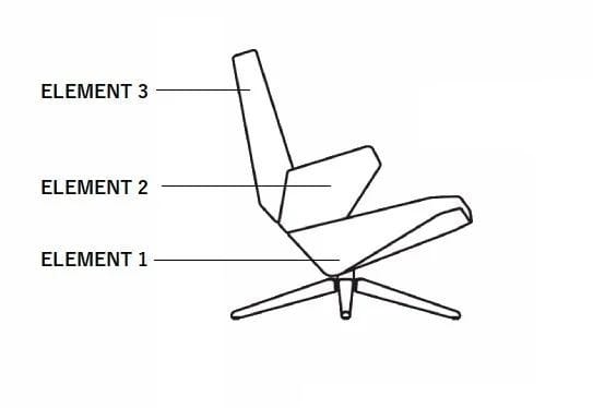 Кресло с высокой спинкой prostoria Trifidae ARCH-00149790 - Вид №3