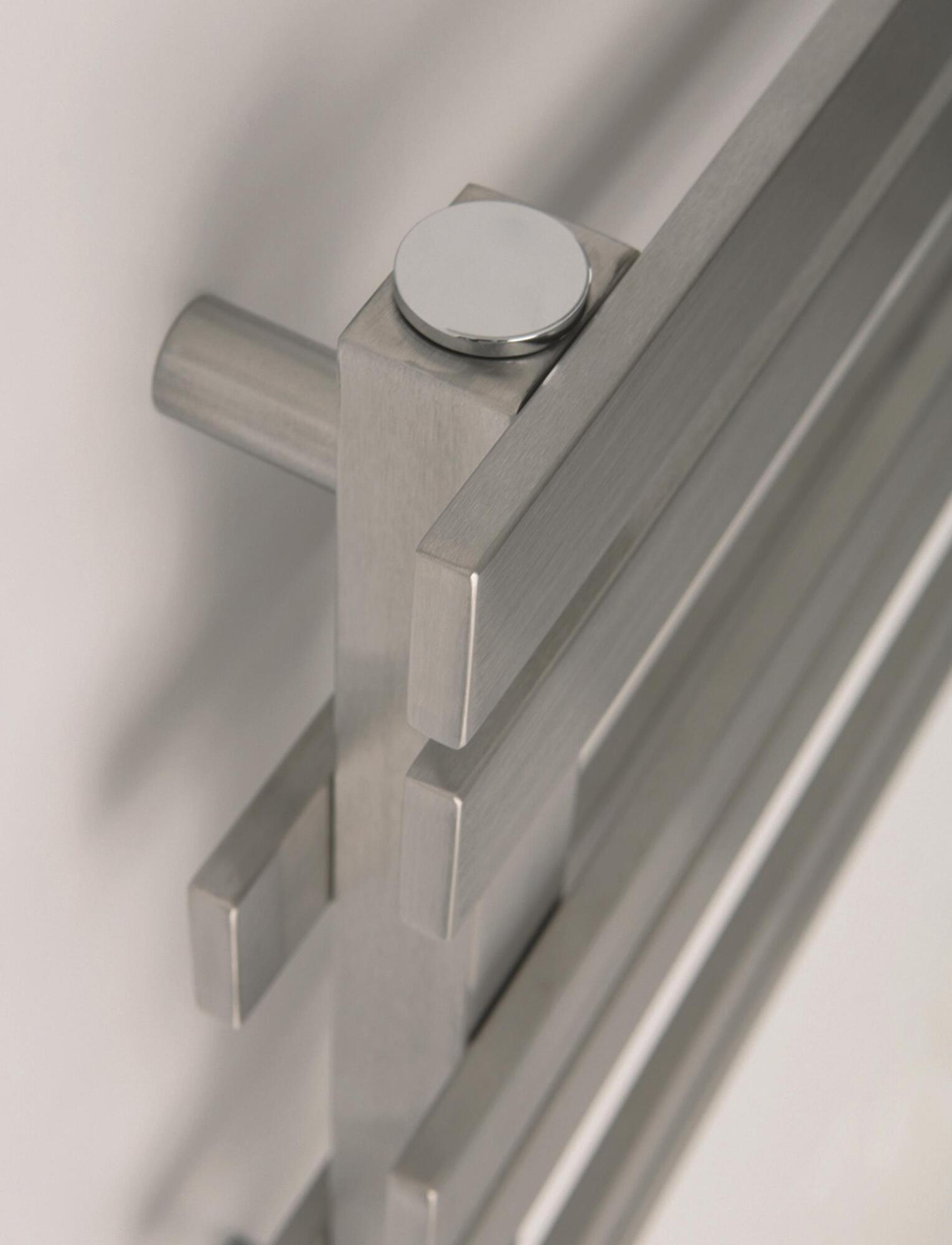 Полотенцесушитель Hammam JUPITER Stainless steel  комбинированный; электрический или водяной Сталь  - Вид №33